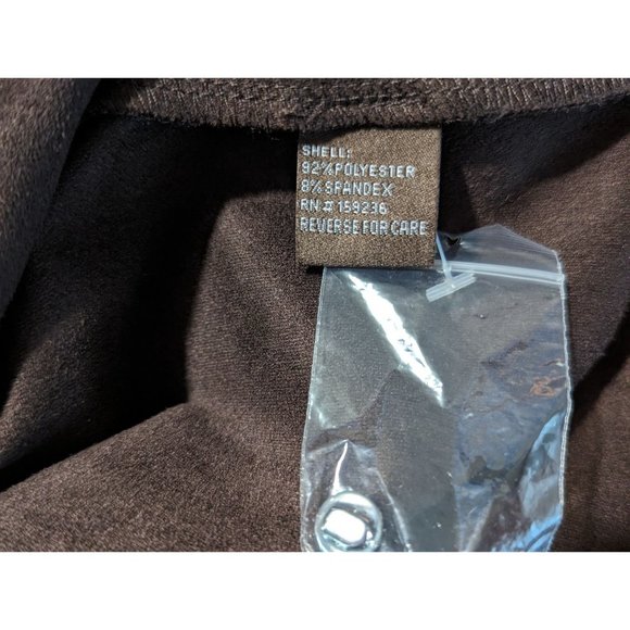 J McLaughlin faux suede Bell sleeves Keaton Mocha Brown Top size Small - Picture 4 of 5